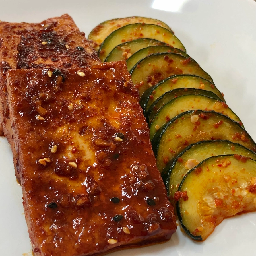 Dubu Jorim (Korean Spicy Braised Tofu)